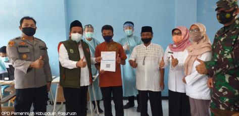 Vaksinasi Dosis 1 untuk siswa siswi