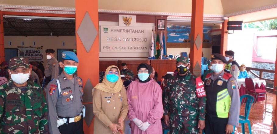 Vaksinasi Warga Dayurejo