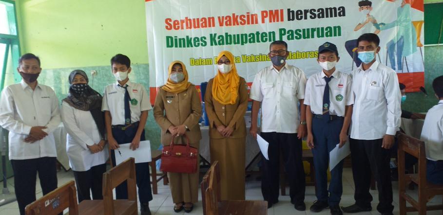 Vaksinasi MTs N 3 Pasuruan